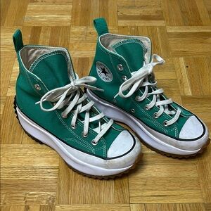 Converse Green High-Top Sneakers